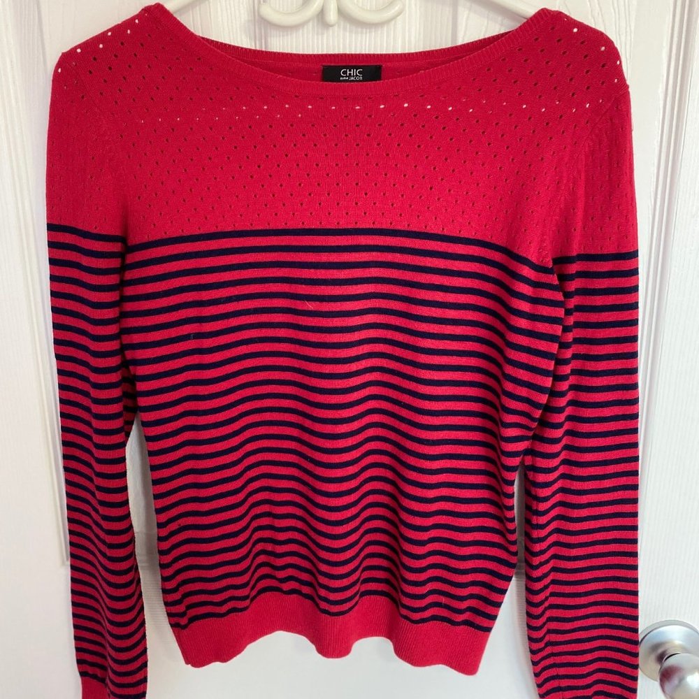Chic By Jacob Red sweater